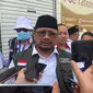 Menteri Agama Yaqut Cholil Qoumas meminta jajarannya mengevaluasi katering Haji karena dua kali terlambat. (Liputan6.com/Mevi Linawati)