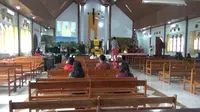 Ibadah Natal di Gereja Toraja Jemaat Mamuju (Foto: Liputan6.com/Abdul Rajab Umar)