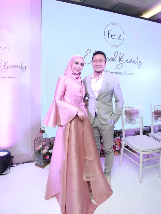 Fenita Arie dan Arie Untung. (Daniel Kampua/Fimela.com)