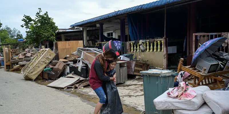 Kondisi Pahang di Malaysia Usai Dilanda Banjir Parah