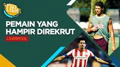 Berita video spotlight kali ini membahas tentang lima pemain yang hampir digaet Liverpool, salah satunya ialah Liverpool.