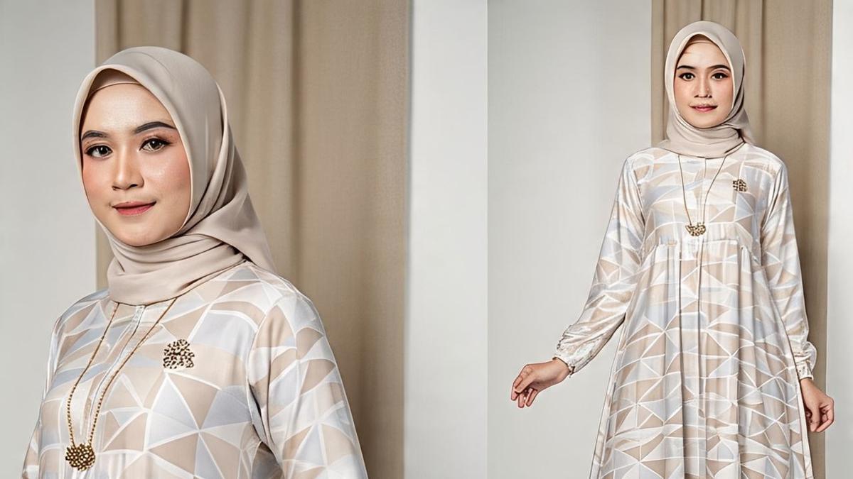 7 Inspirasi Gamis Motif untuk Tampil Lebih Mewah dan Elegan, Plus Tips Memilih yang Tepat
