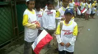  Kampanye Ical di Bogor Disambut Ratusan Bocah