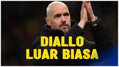 Berita video komentar Erik ten Hag untuk pemain mudanya, Amad Diallo yang tampil bagus di perempat final Piala FA melawan Liverpool