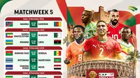 Jadwal Live Streaming AFCON Qualifiers 2025 Matchday 5 Pekan Ini di Vidio