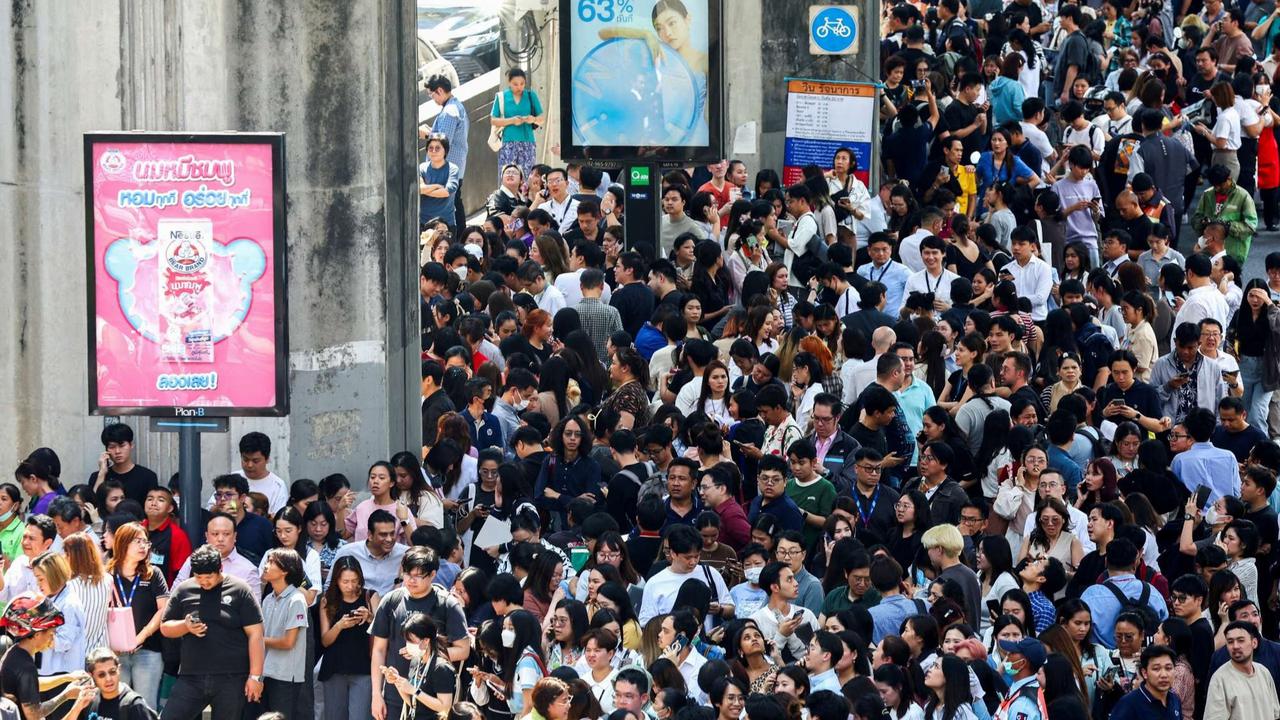 Kepanikan Warga Bangkok saat Gempa Dahsyat Myanmar Terasa Kuat Sampai Thailand
