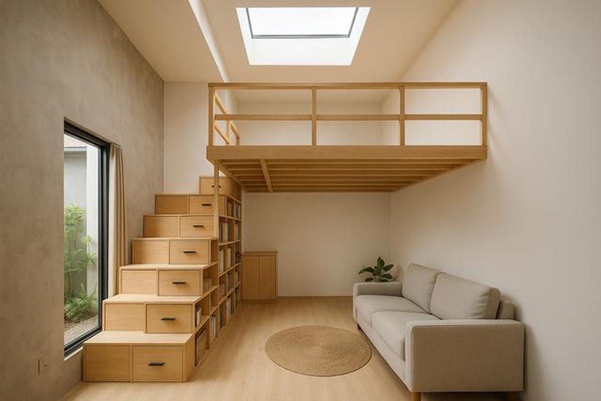 Mezzanine Mini di Rumah Subsidi, Cara Bikin 'Lantai Setengah' Tanpa Bikin Rumah Terlihat Sesak