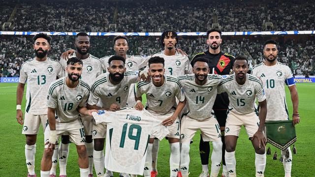 Starting XI Timnas Arab Saudi
