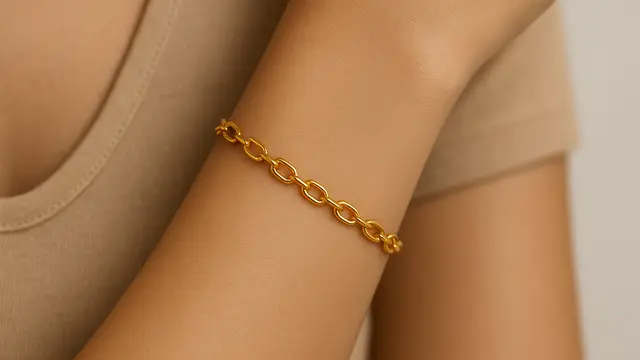 Rekomendasi Gelang Emas 24 Karat 1 Mayam Minimalis dan Stylish 2025,Cocok untuk Penggunaan Harian dan Investasi