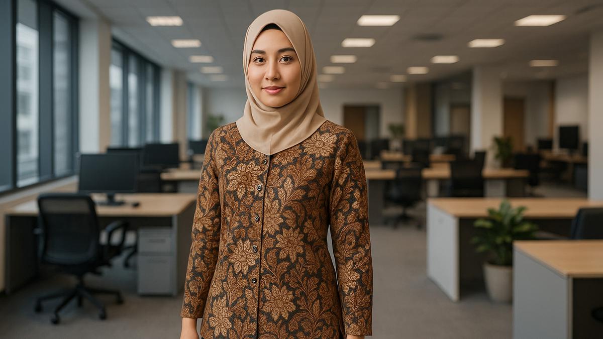 7 Model Atasan Batik Kantoran yang Simpel untuk Wanita Sibuk, Tetap Rapi dan Elegan Sepanjang Hari