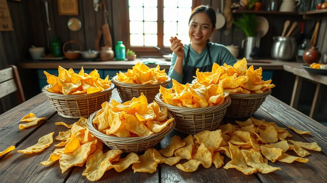 resep keripik singkong