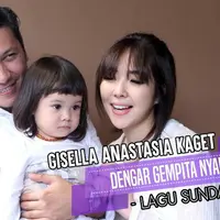 Gisella Anastasia kaget dengan perkembangan pesat dari anaknya, Gempita Nora Marten.