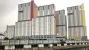 Suasana Wisma Atlet, Kemayoran, Jakarta, Jumat (20/3/2020). Pemerintah akan mengubah fungsi Wisma Atlet Asian Games sebagai rumah sakit darurat khusus penanganan virus corona (Covid-19) sehingga bisa dipakai pada Senin (23/3/2020). (Liputan6.com/Immanuel Antonius)