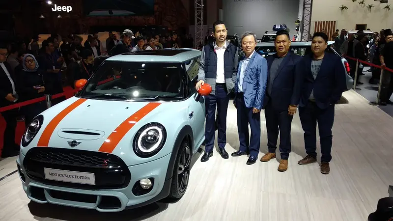 New MINI Ice Blue Edition Meluncur di IIMS 2019