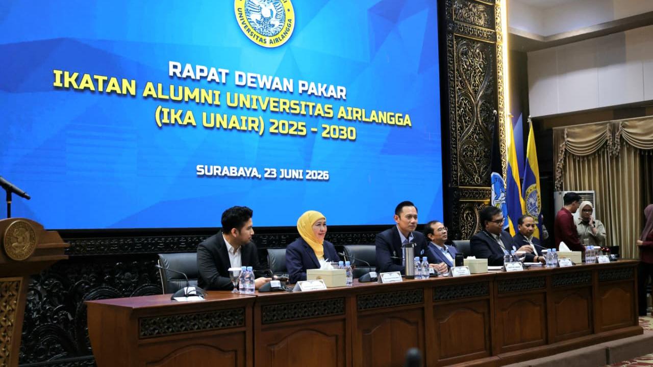 Menko AHY Gelar Rapat Dewan Pakar Ikatan Alumni Unair, Himpun Masukan untuk Hadirkan Solusi Nyata Bagi Rakyat