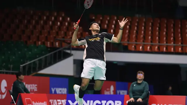 Moh Zaki Ubaidillah - Ubed - Korea Masters 2025 - Bulu Tangkis