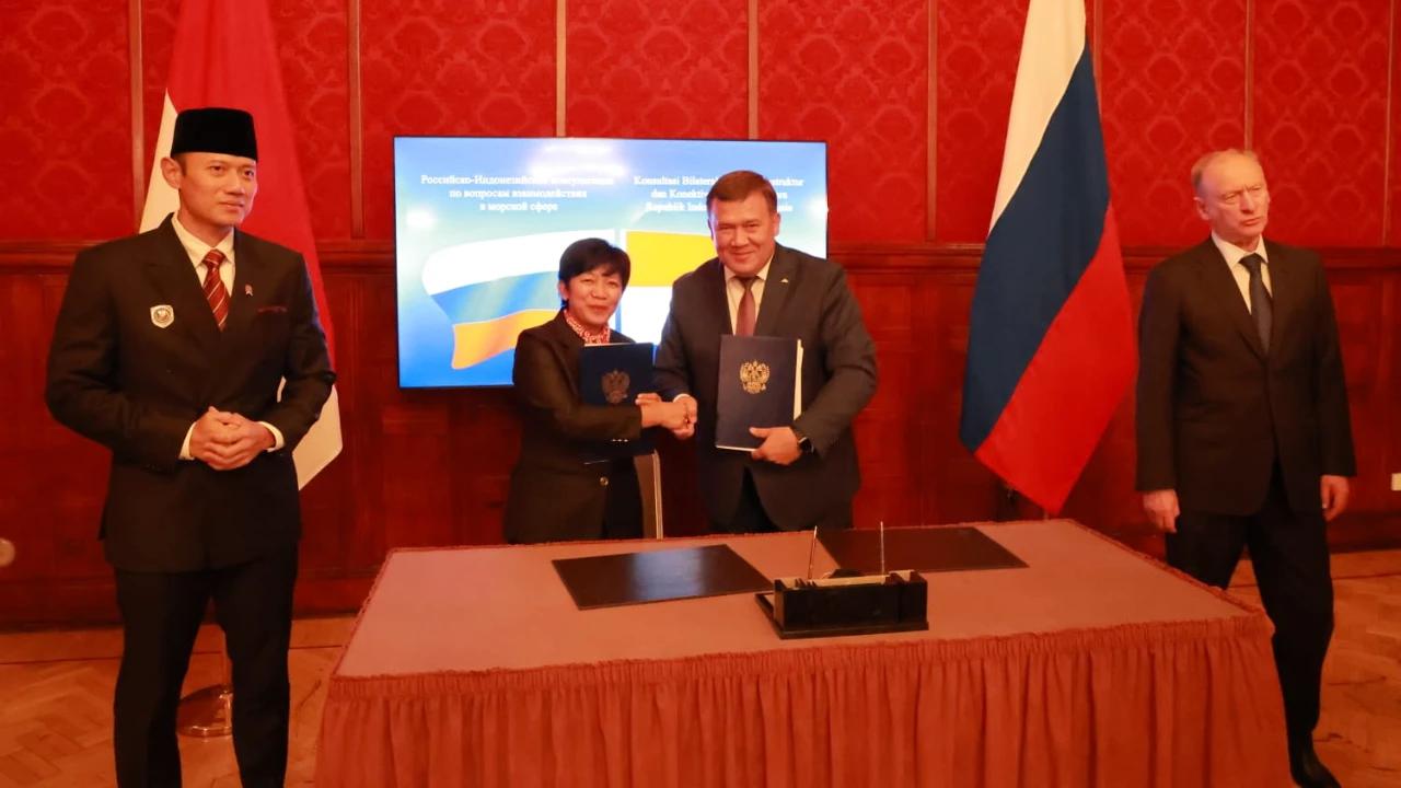 FOTO: Indonesia Rusia Perkuat Kemitraan Maritim dan Libatkan Diaspora
