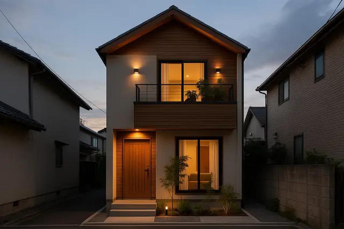 7 Desain Rumah 2 Lantai Mungil Cantik di Lahan Sempit, Tetap Lega dan Nyaman untuk Keluarga