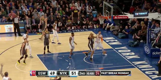VIDEO : Cuplikan Pertandingan NBA, Warriors 125 vs Knicks 111