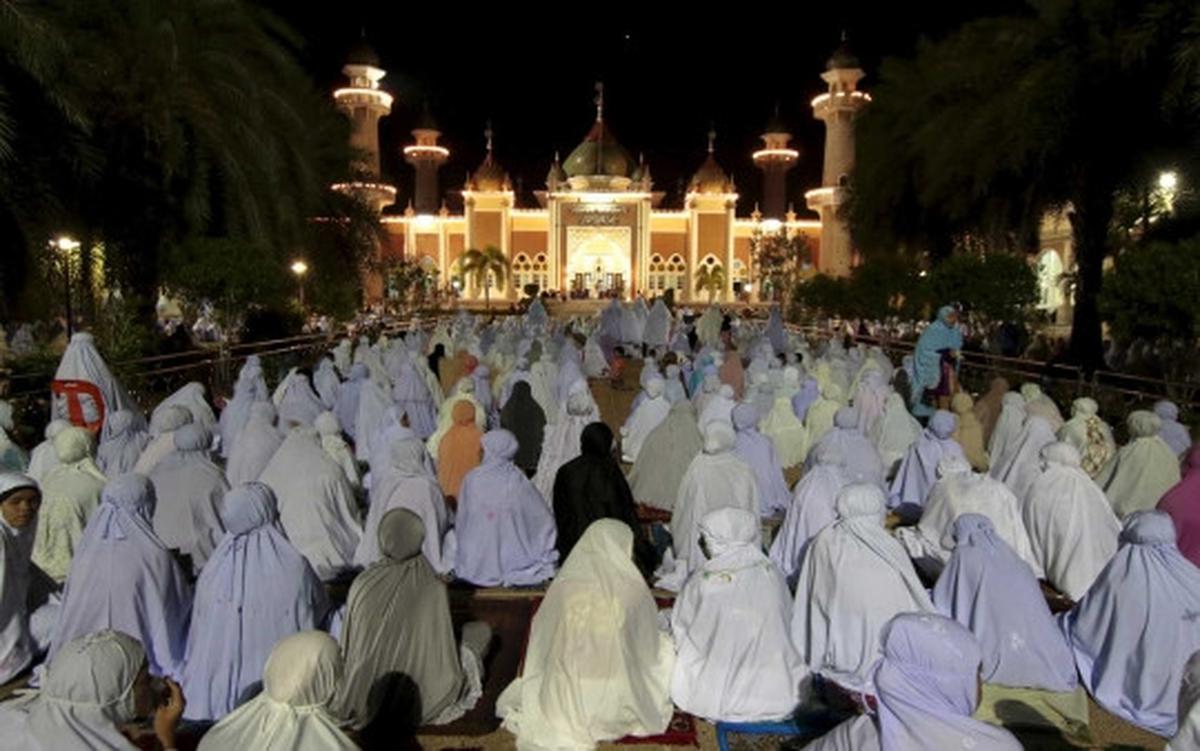 Semarak masjid-masjid agung di dunia ramaikan Ramadan