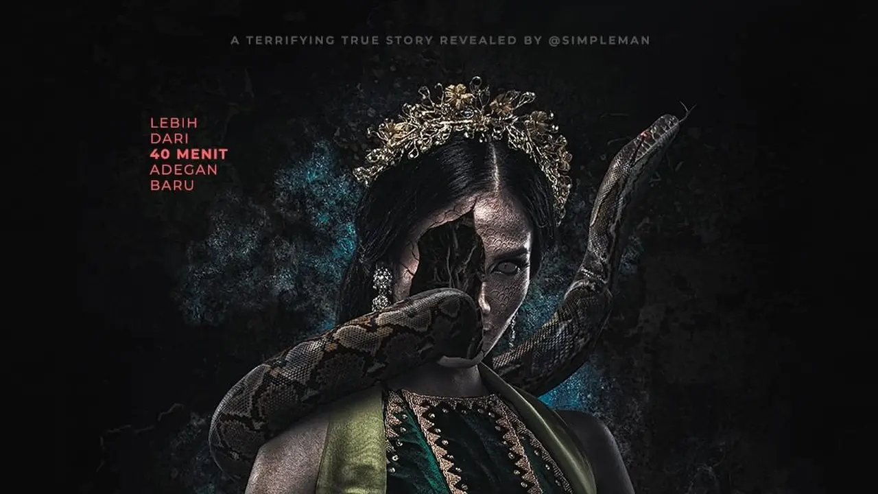 Poster film KKN di Desa Penari extended version. (Foto: Dok. Instagram @cinema.21)