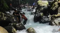 Pemandian alam Sikabung-kabung di Deli Serdang, Sumut (Reza Efendi/Liputan6.com)