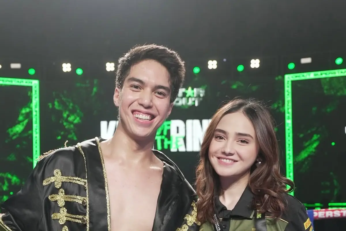 Pesona Stunning Syifa Hadju dengan Rambut Baru di Pertandingan Tinju El Rumi vs Jefri Nichol