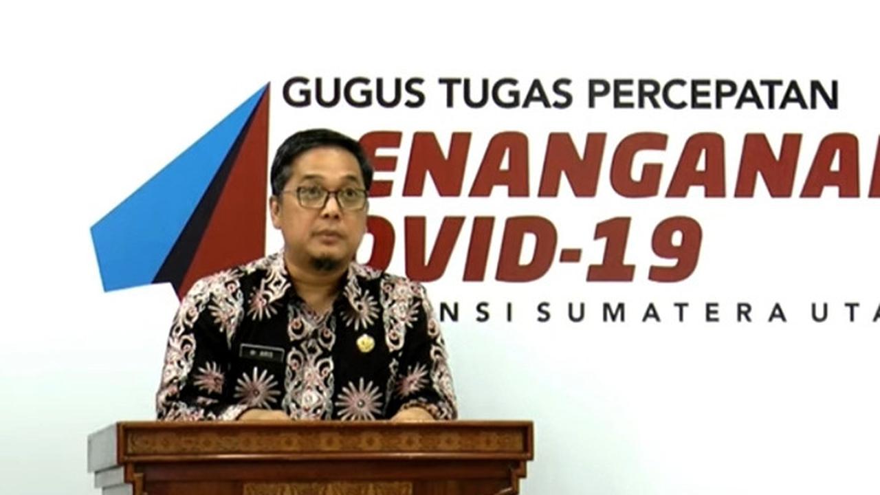 Juru Bicara Gugus Tugas Penanganan COVID-19 Provinsi Sumut, dr Aris Yudhariansyah
