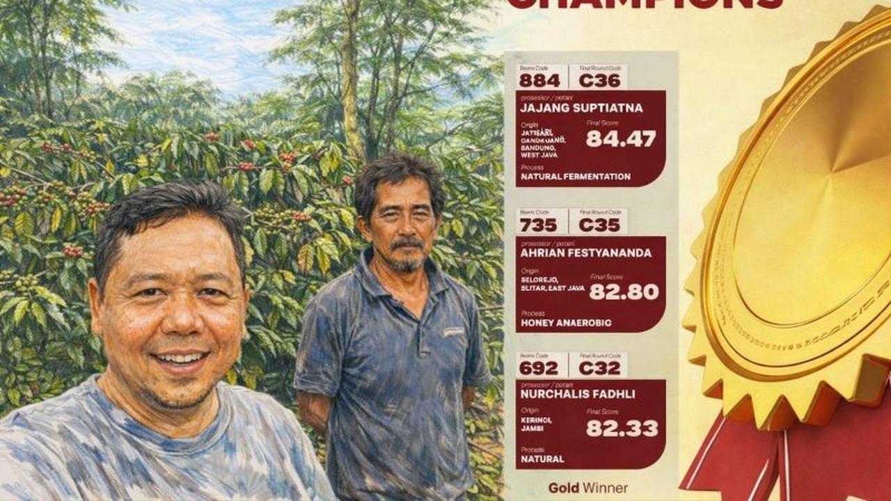Prosesor Kopi Blitar Raih Juara Nasional, Angkat Kualitas Kopi Lokal