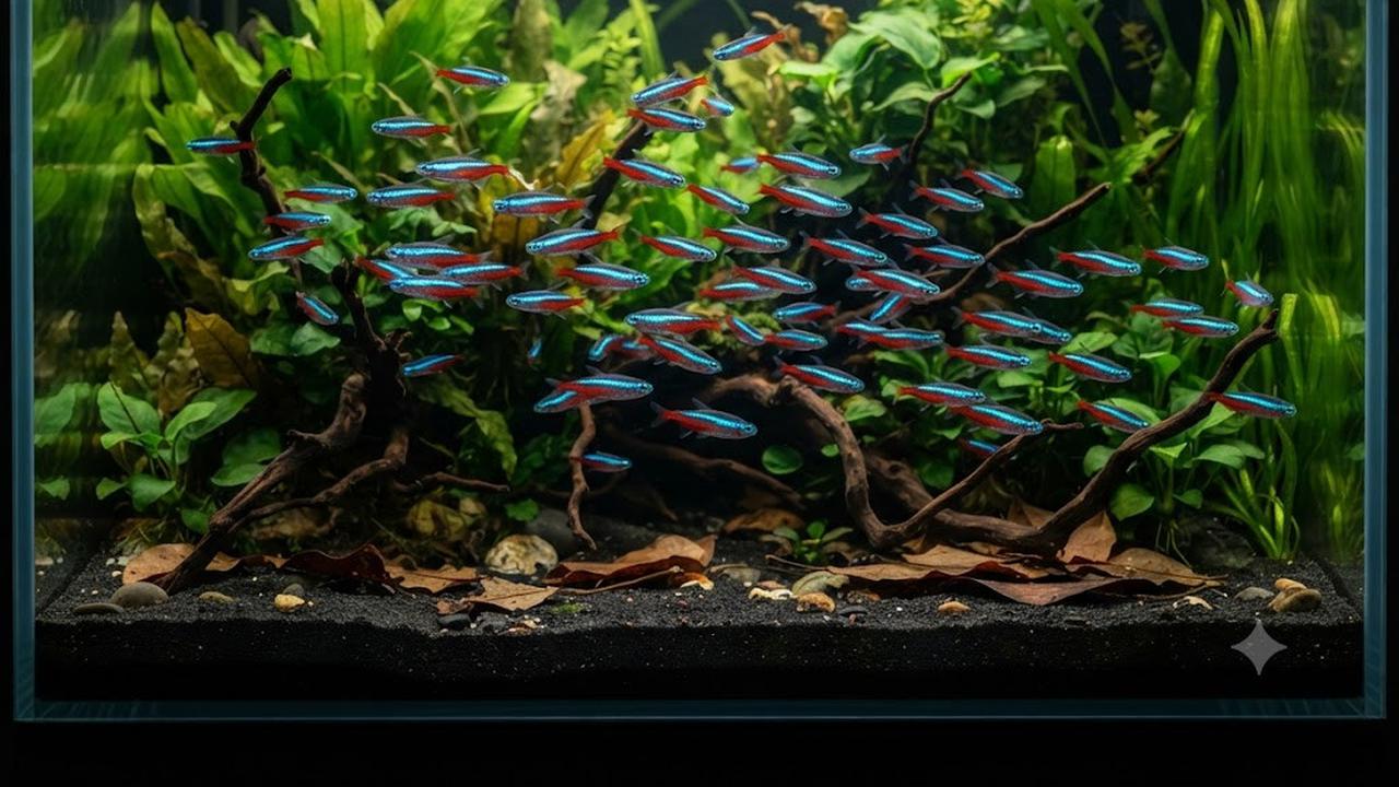 Cara Membuat Akuarium untuk Neon Tetra