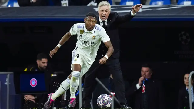 Foto: Real Madrid Amankan Leg Pertama Perempat Final Liga Champions, Tumbangkan 10 Pemain Chelsea