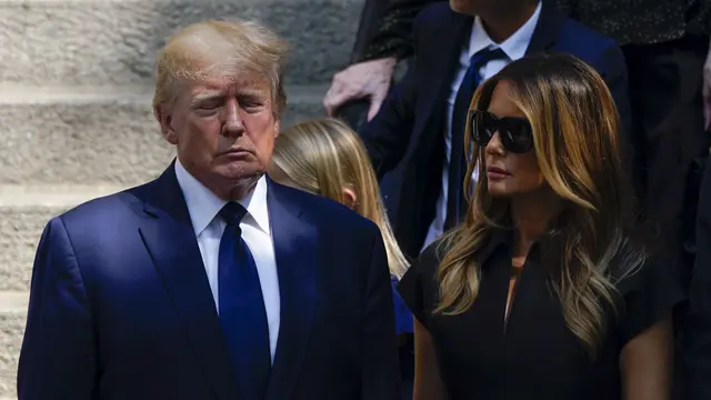 Prosesi Pemakaman Ivana Trump