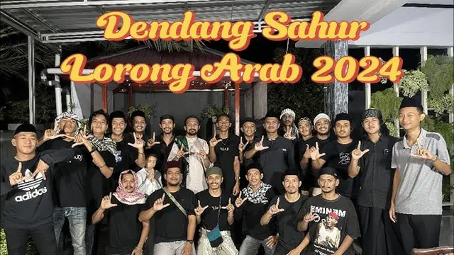 Kelompok Lorong Arab,  Penggerak Viralitas Lagu Sahur