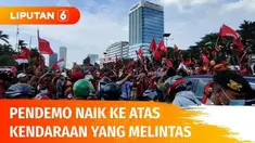 Demo Pemuda Pancasila di DPR soal menuntut dipecatnya Politikus PDIP, Junimart Girsang, ricuh. Seorang polisi yang melarang pendemo agar tidak menaiki mobil yang terkena macet malah dikeroyok.