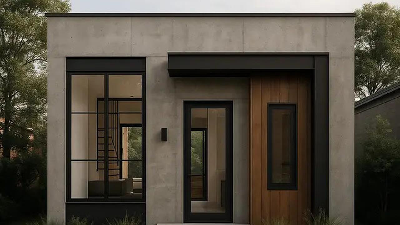 8 Desain Rumah 6x9 Atap Datar Minimalis, Tren Hunian Modern 2025