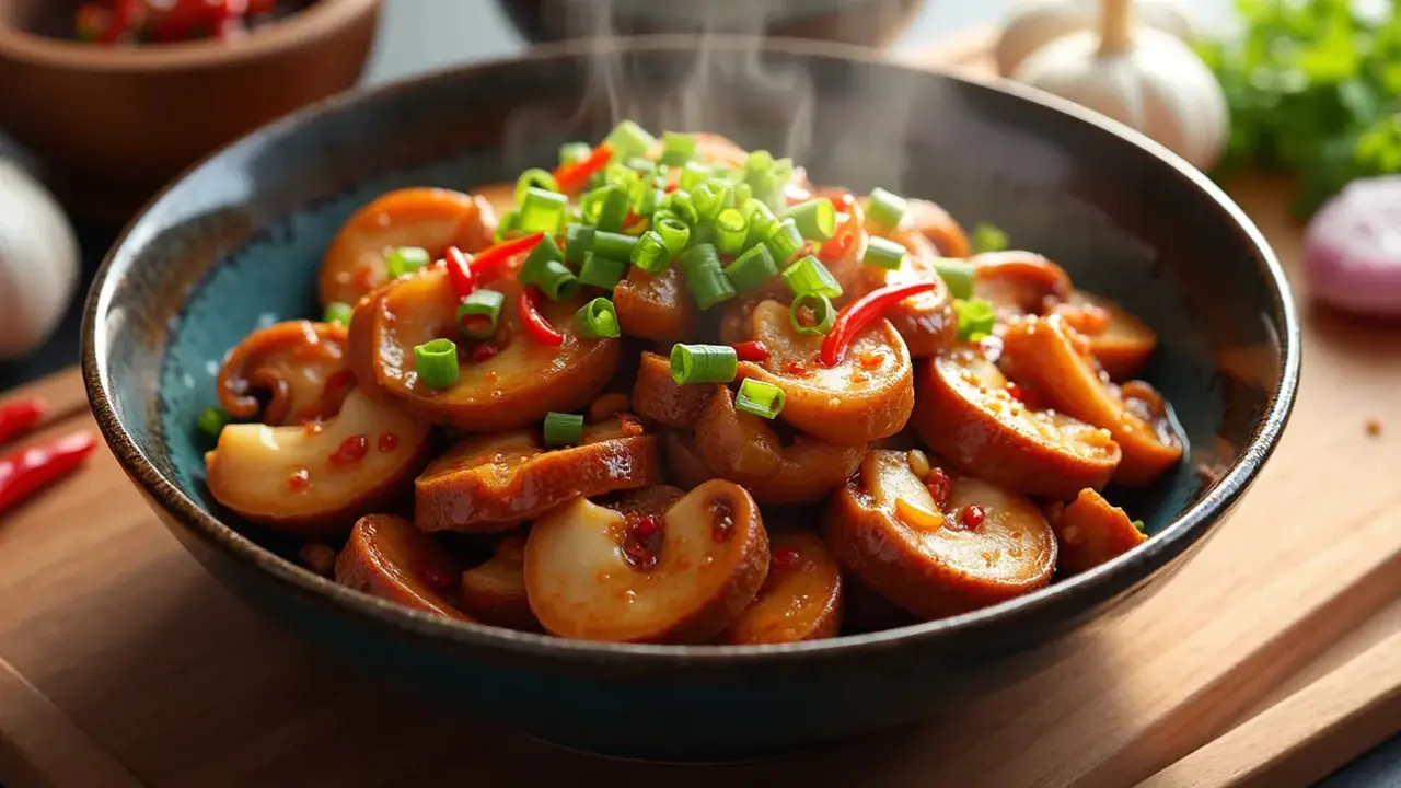 Resep Jamur Tiram Saus Tiram