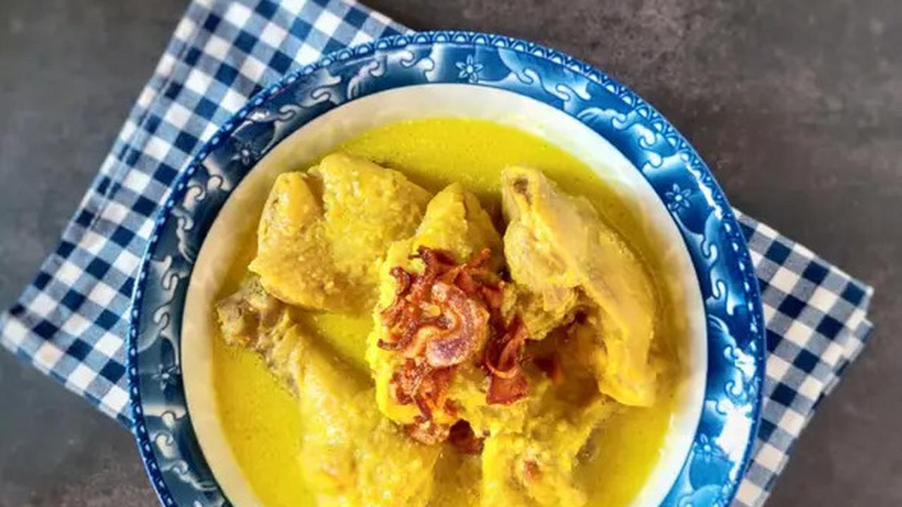Ilustrasi Opor Ayam
