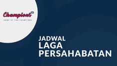 Berita motion grafis jadwal pertandingan persahabatan pilihan di Champions TV tanggal 5-7 September 2020, salah satunya Liverpool Vs Blackpool.