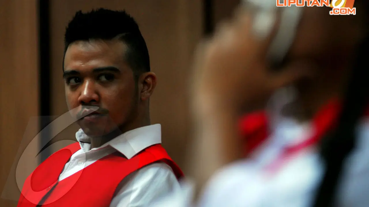 [FOTO] Alasan Roby 'Geisha' Minta Sidang Vonisnya Ditunda