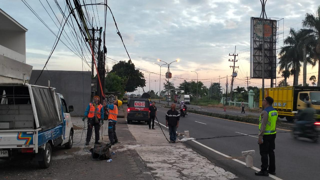 Kabel Melintang di Malang Memakan Korban, Pengendara Motor Tewas Terjerat