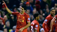 [Full Time] Suarez Quat-trick, Liverpool Pesta Gol