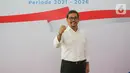 Direktur Pengembangan Investasi BP Jamsostek, Edwin Michael Ridwan berpose disela perkenalan jajaran direksi periode 2021-2026 di Plaza BP Jamsostek, Jakarta, Selasa (23/02/2021). (Liputan6.com/Fery Pradolo)
