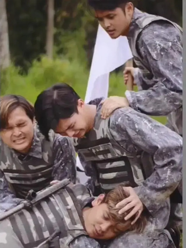 6 Pemotretan Personel Adam Musik Bertema Sumpah Pemuda, Berseragam Tentara