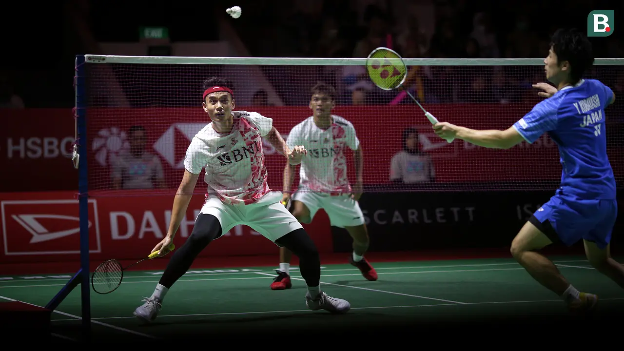 Foto: Perempat Final Indonesia Masters 2023 Dibuka dengan Drama Kemenangan Jonatan Christie dan Kekalahan Bagas/Fikri