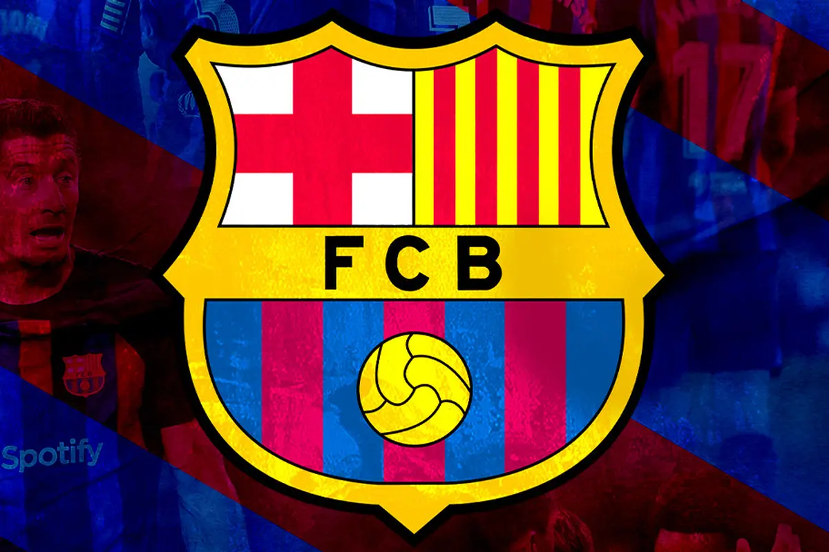 Ilustrasi Logo Barcelona