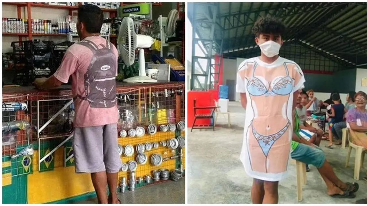 Potret Nyeleneh Desain Pakaian Ini Sukses Bikin Geleng Geleng
