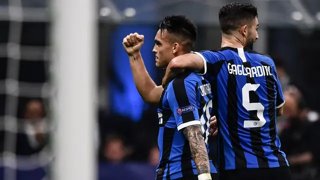 Striker Inter Milan, Lautaro Martinez (MARCO BERTORELLO / AFP)