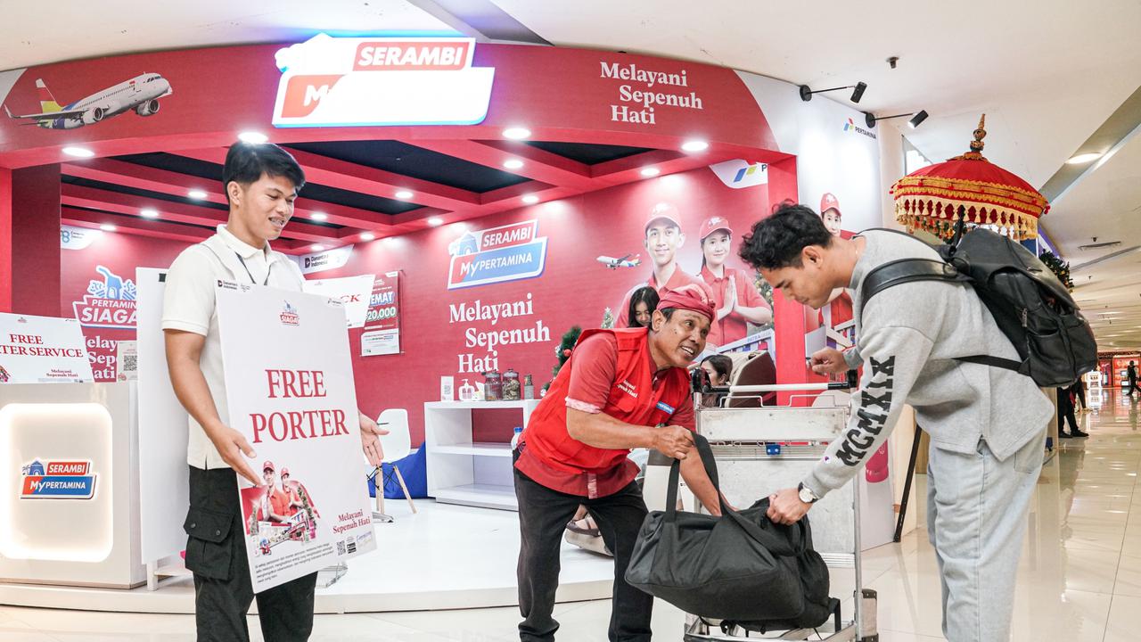 Serambi MyPertamina di Bandara Bali, Ada Layanan Porter Hingga Makanan Gratis