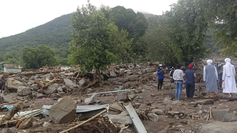 FOTO: Kondisi NTT Usai Diterjang Banjir Bandang