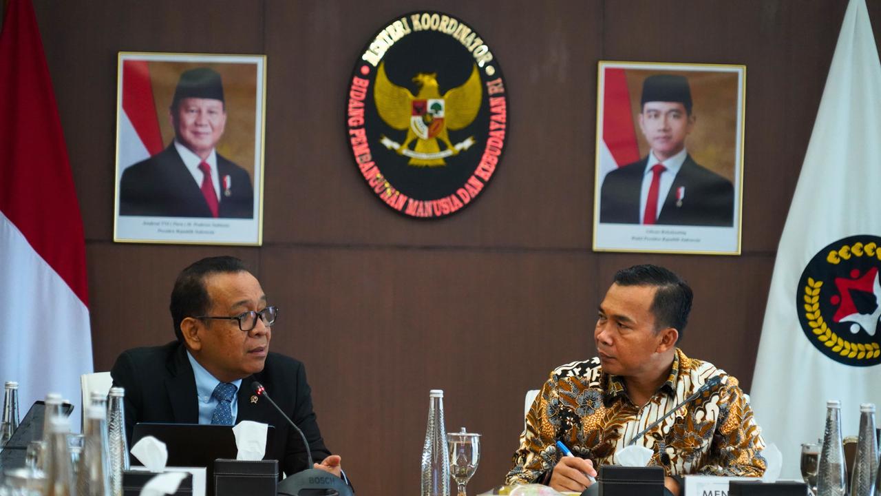 Kemendukbangga Paparkan Capaian Stabilitas Demografi dan Pembangunan Keluarga kepada Menko PMK